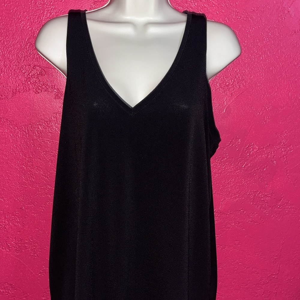 Express black knit tank. Sz large - Picture 3 of 11